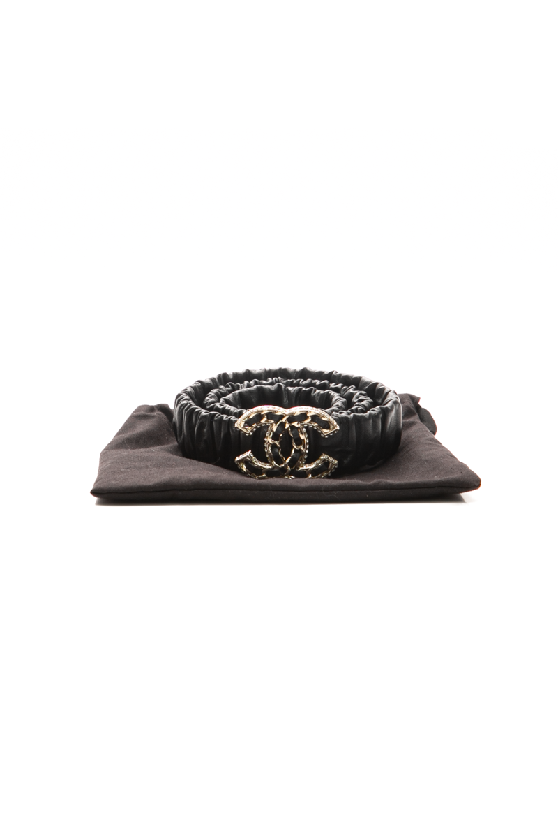CC Elasticized Scrunch Belt - Size 32