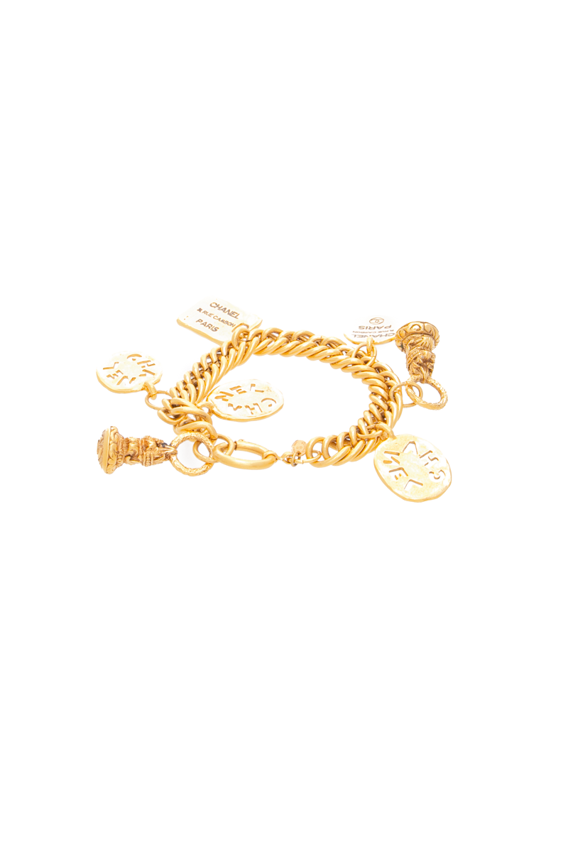 Vintage 31 Rue Cambon Charm Bracelet