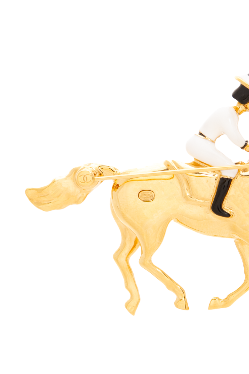 Horse and Rider Brooch