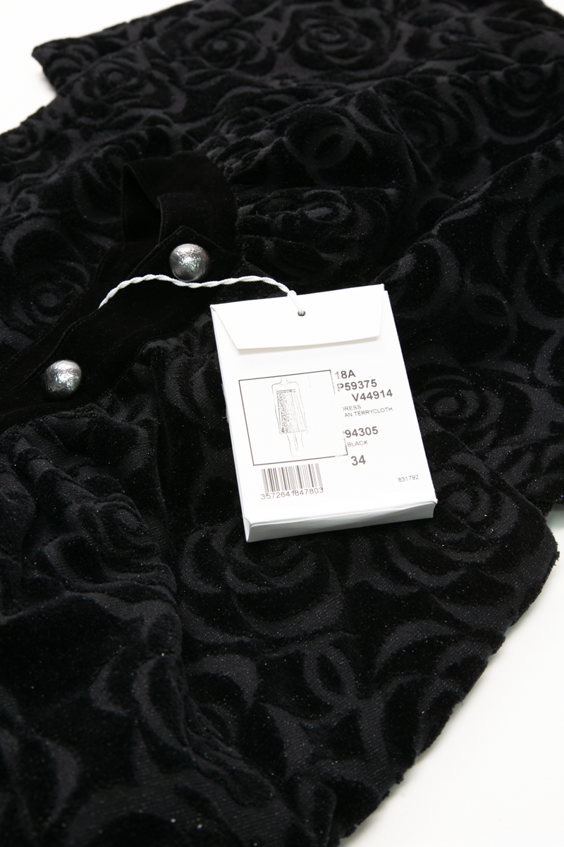 Camellia Terrycloth Wrap Dress - Size 34
