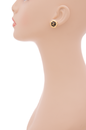CC Round Earrings