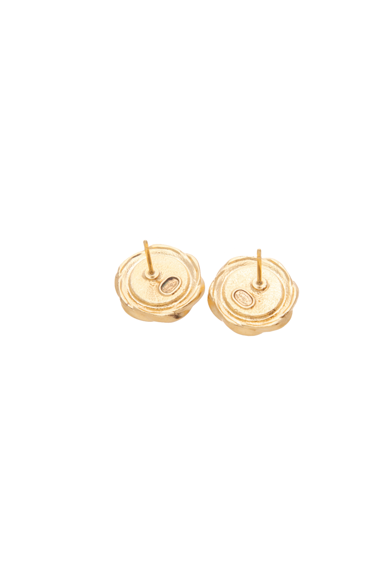 CC Round Earrings