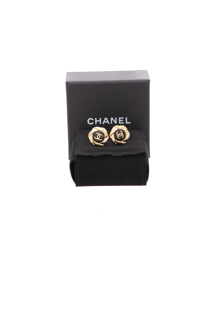 CC Round Earrings