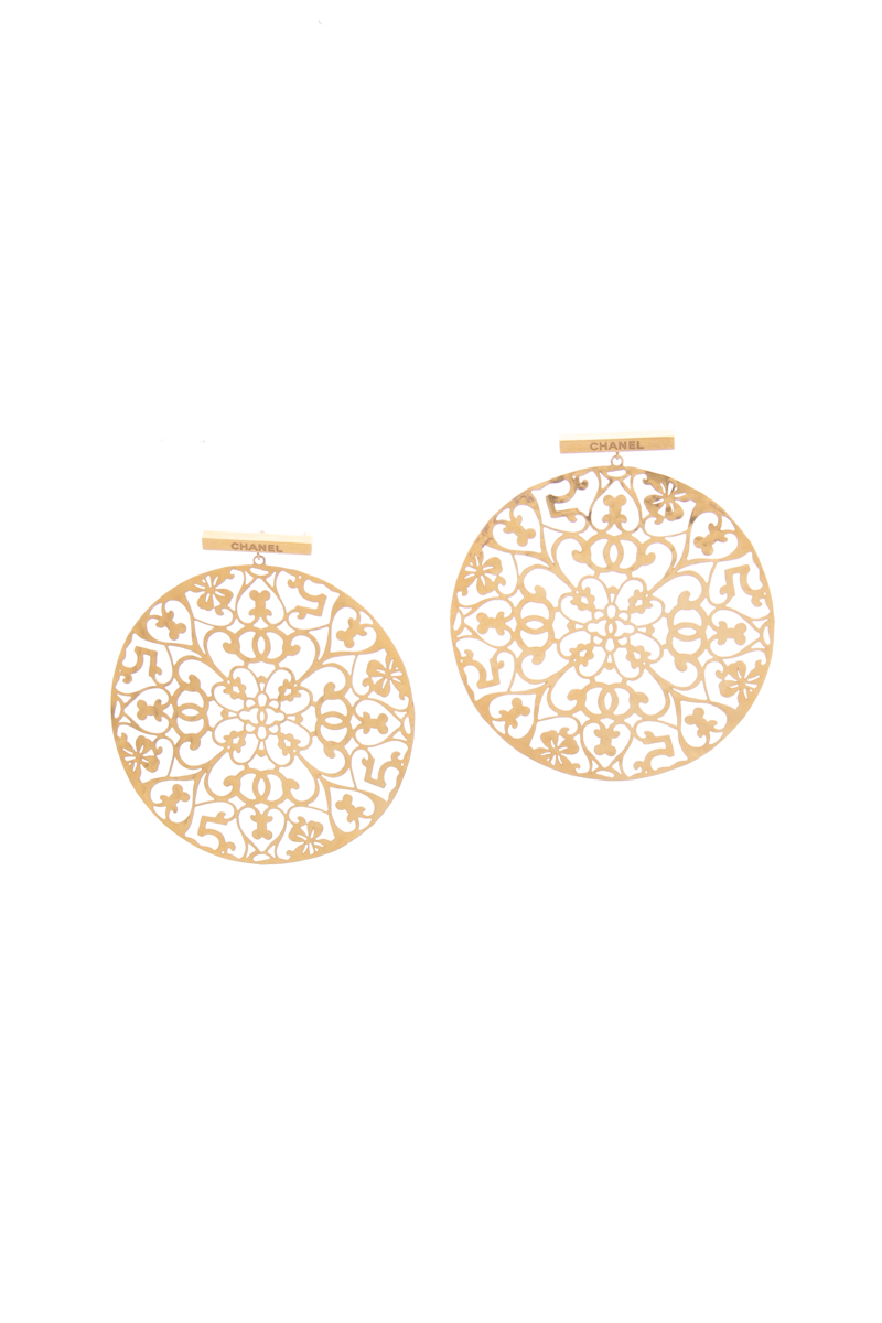 Chanel-Round-Hollowing-Drop-Earrings-294149