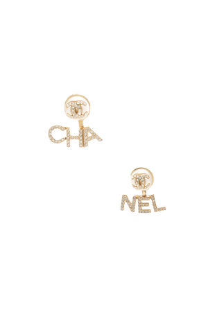Chanel-Logo-Letter-Earrings-296597