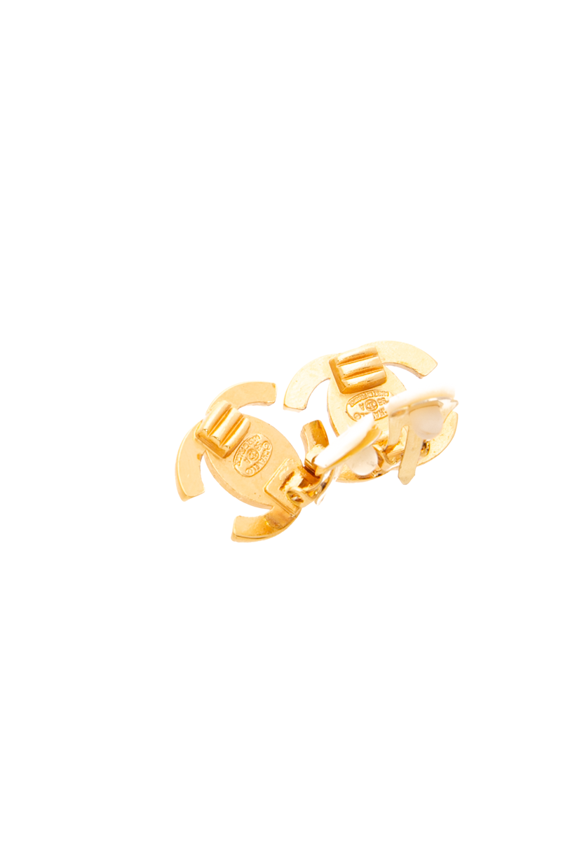 Turnlock Stud Clip On Earrings