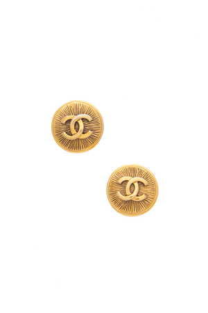 Chanel-Vintage-Round-CC-Earrings-299950