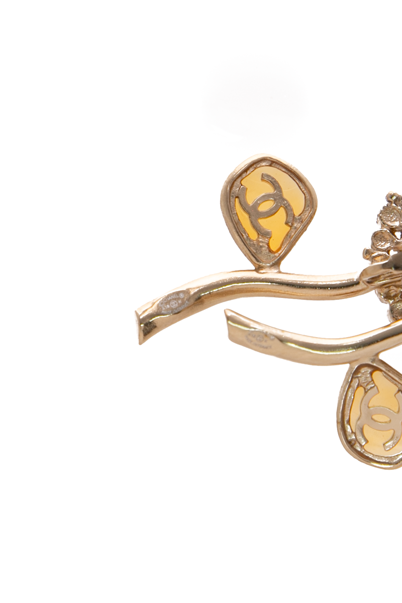 Flower Clip On Earrings