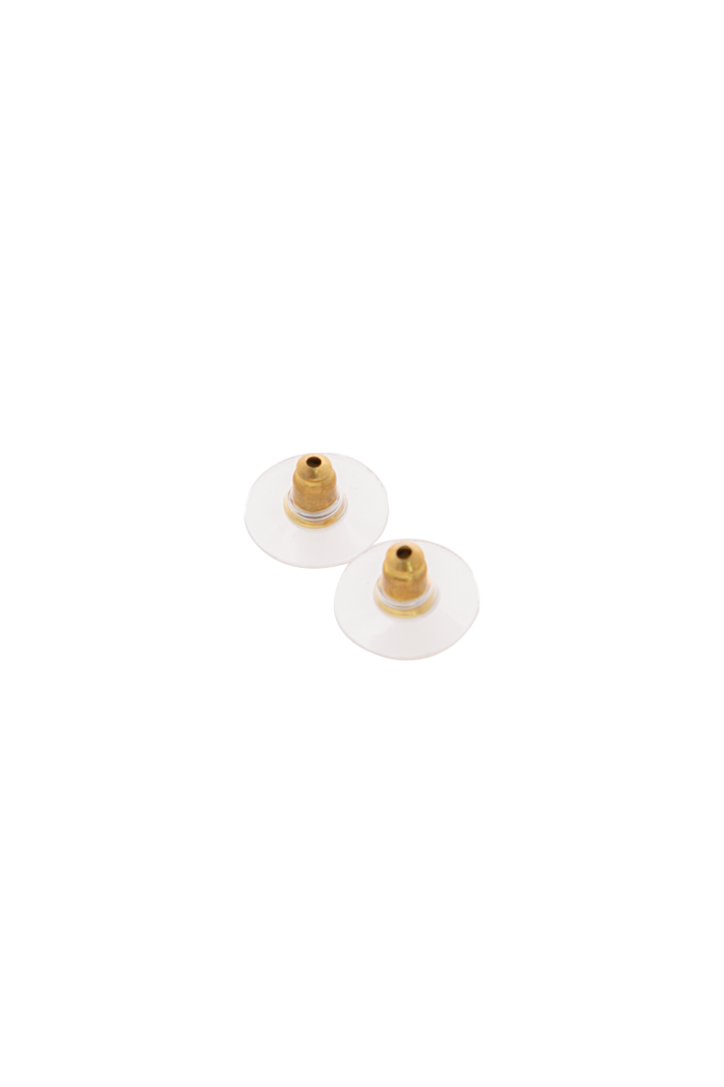 CC Heart Dangle Earrings