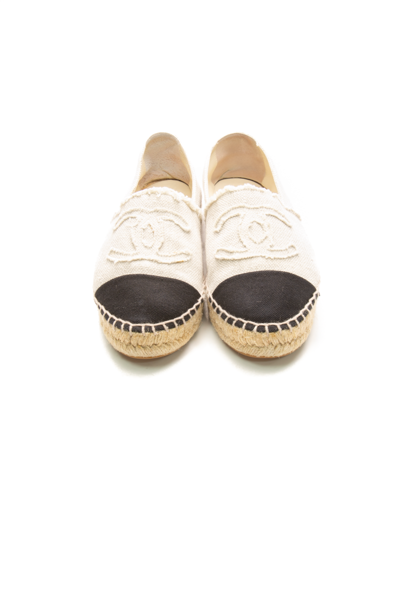Linen Espadrilles - Size 37