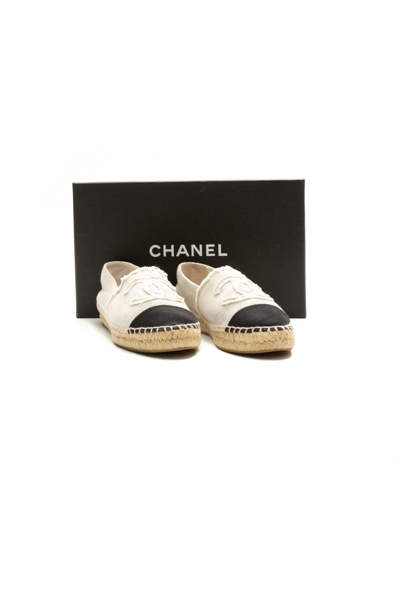 Linen Espadrilles - Size 37