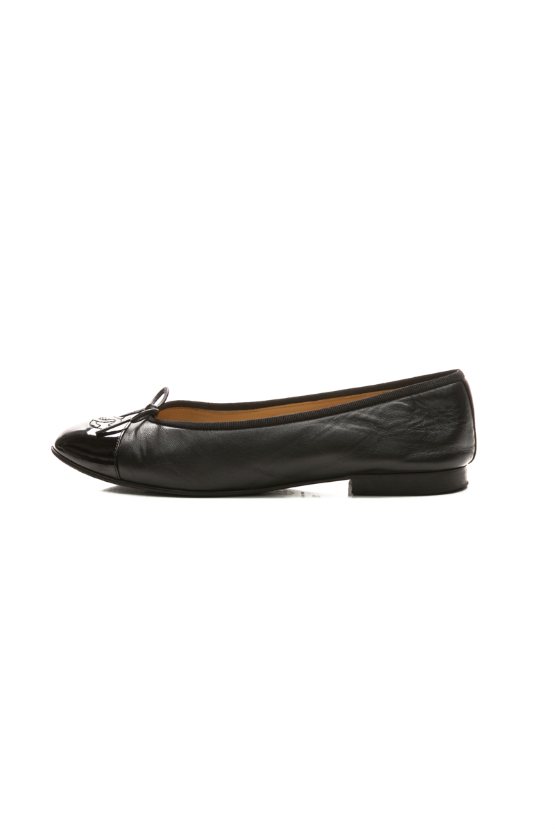 CC Cap Toe Ballet Flats - Size 38.5