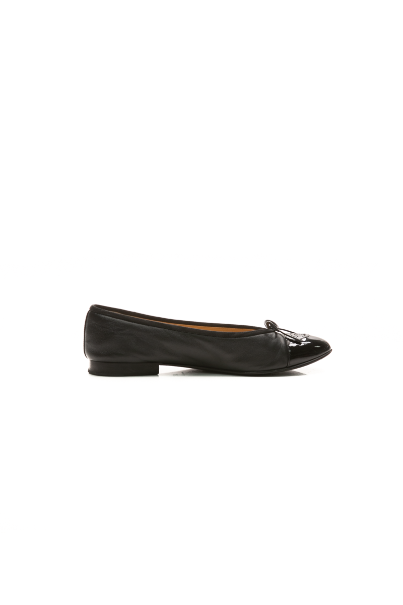 CC Cap Toe Ballet Flats - Size 38.5