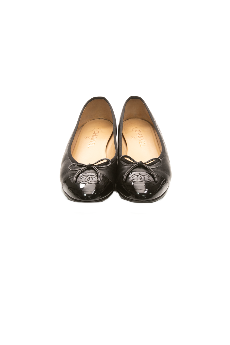 CC Cap Toe Ballet Flats - Size 38.5