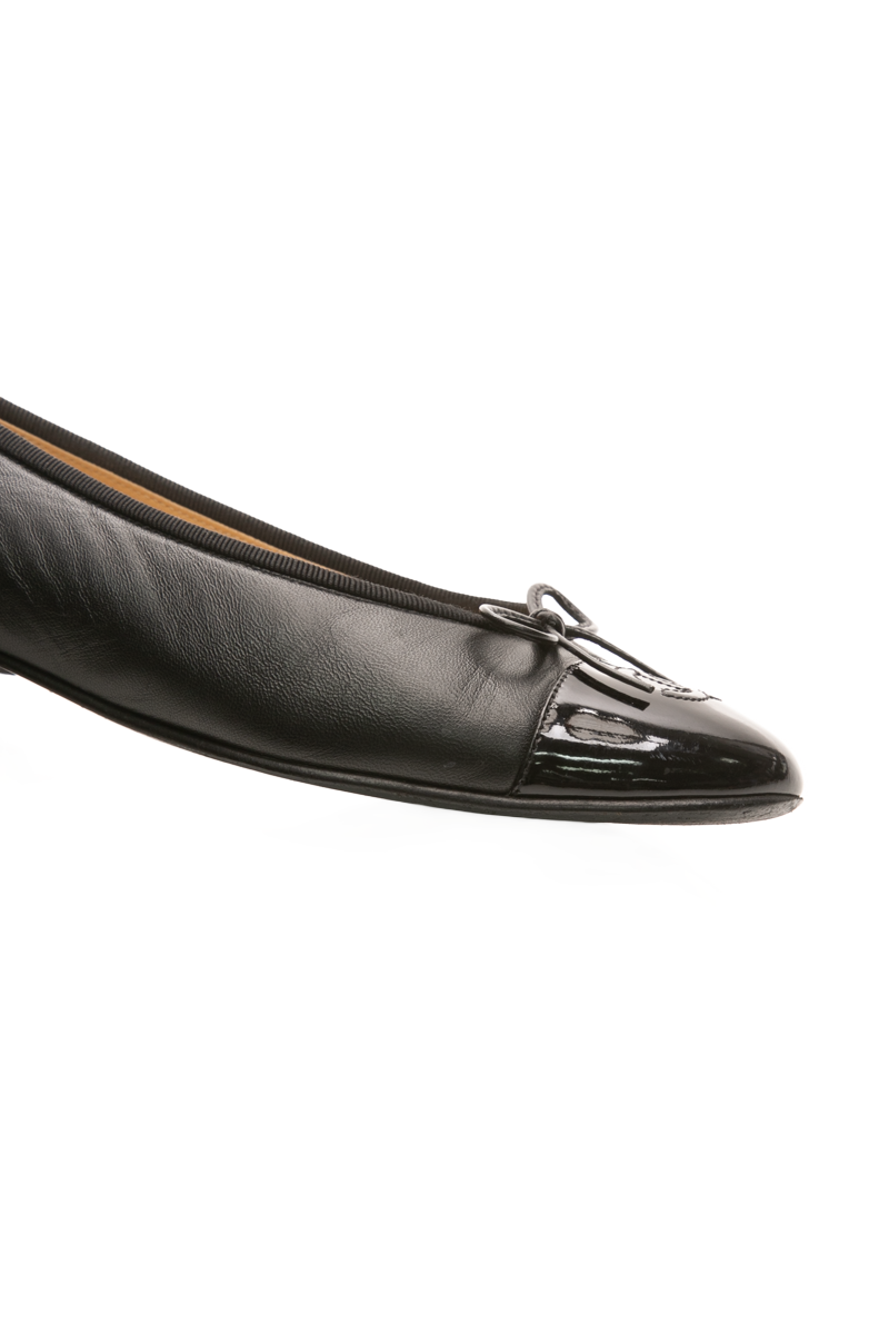 CC Cap Toe Ballet Flats - Size 38.5
