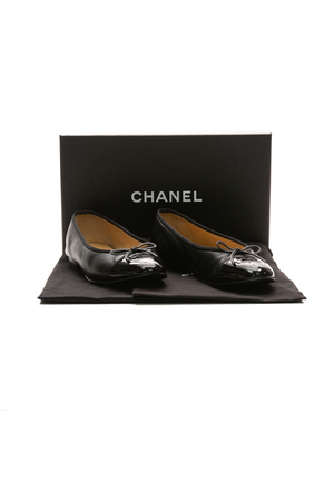 CC Cap Toe Ballet Flats - Size 38.5