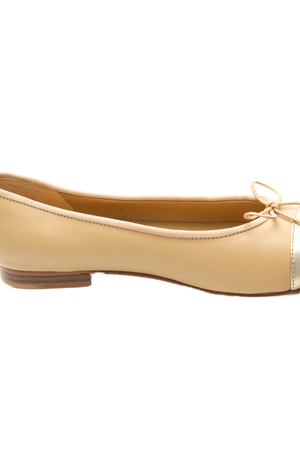 Cap Toe Ballet Flats - Size 40
