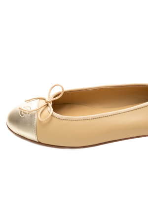 Cap Toe Ballet Flats - Size 40