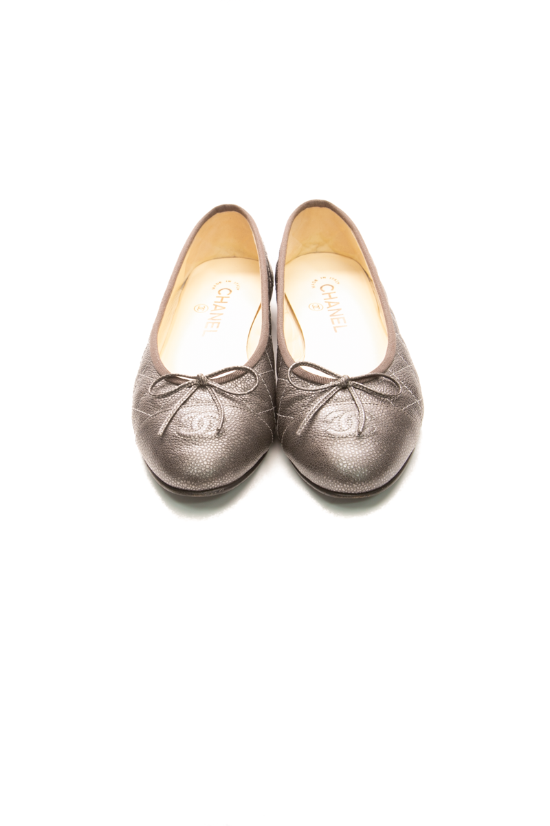 CC Cap Toe Ballet Flats - Size 38.5