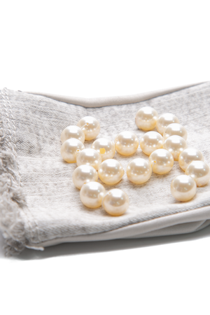 Pearl Fingerless Gloves