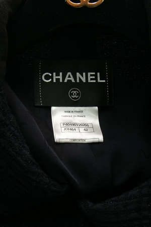 Single Breasted Tweed Jacket - Size 42