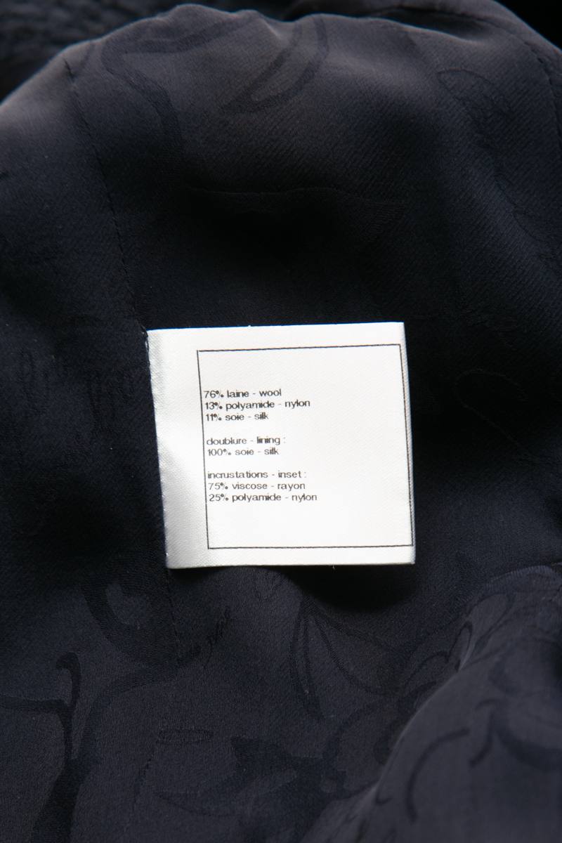 Single Breasted Tweed Jacket - Size 42