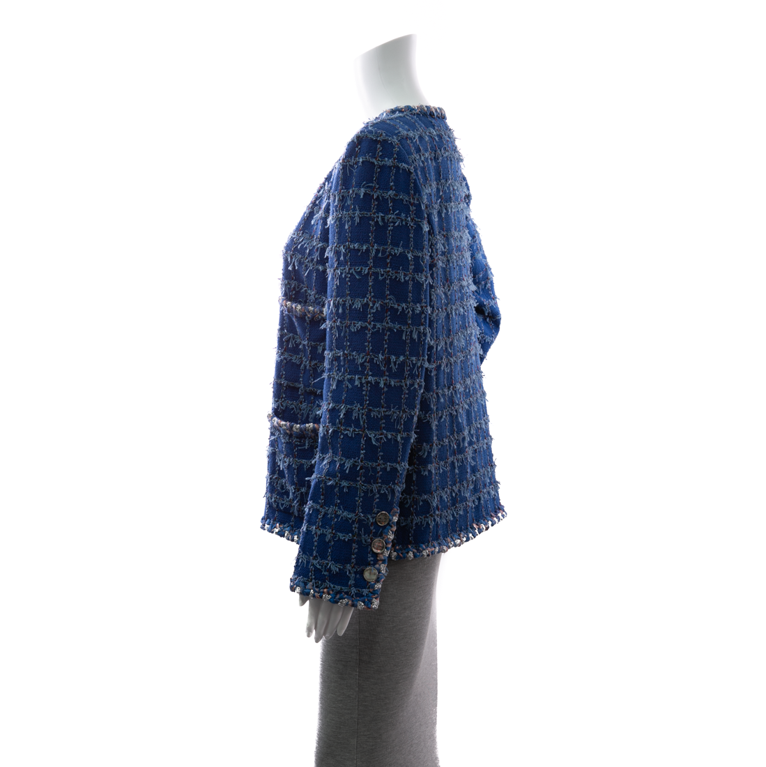 Tweed Sequin Blazer - Size 40