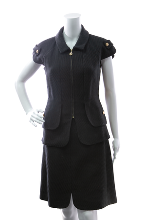 Zip Short Sleeve Jacket - Size 38