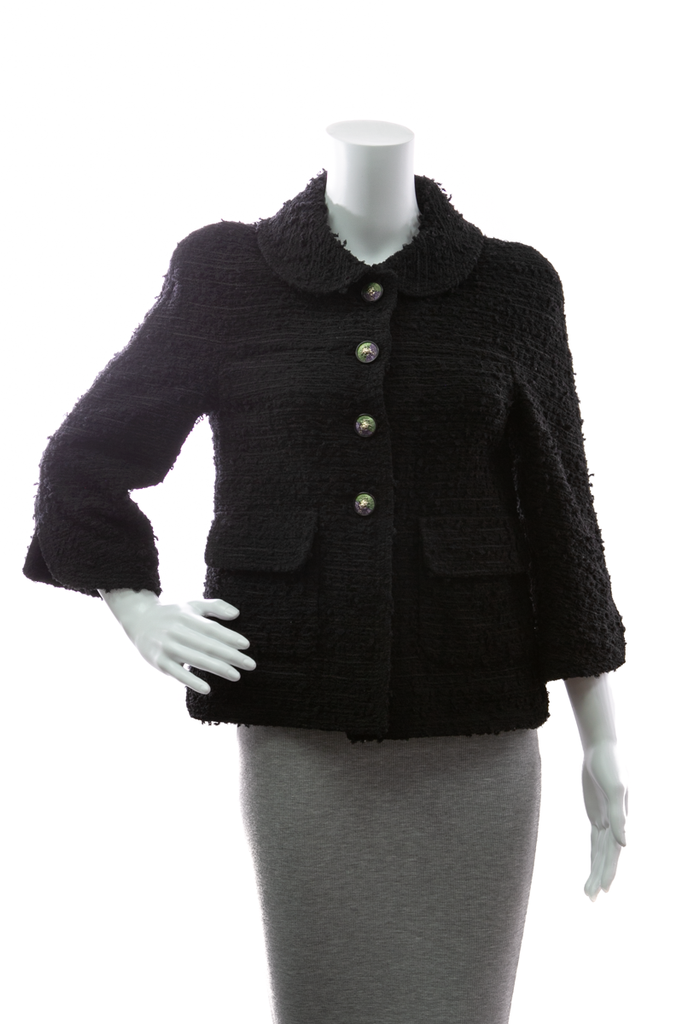 Chanel Tweed Jacket - Size 36 - Couture USA