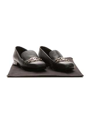 CC Chain Loafers - Size 35.5