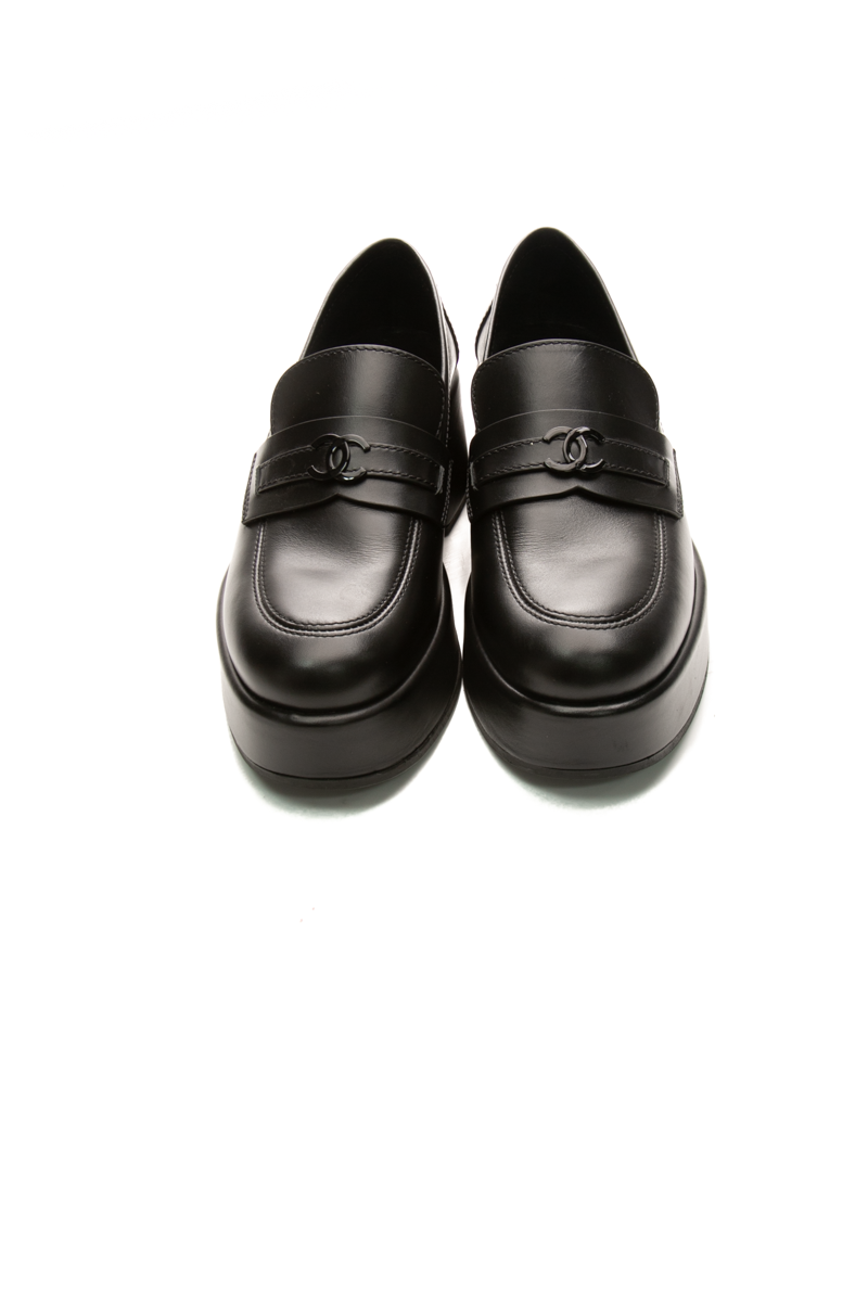 Chanel-CC-Platform-Loafers-Size-39-296439 