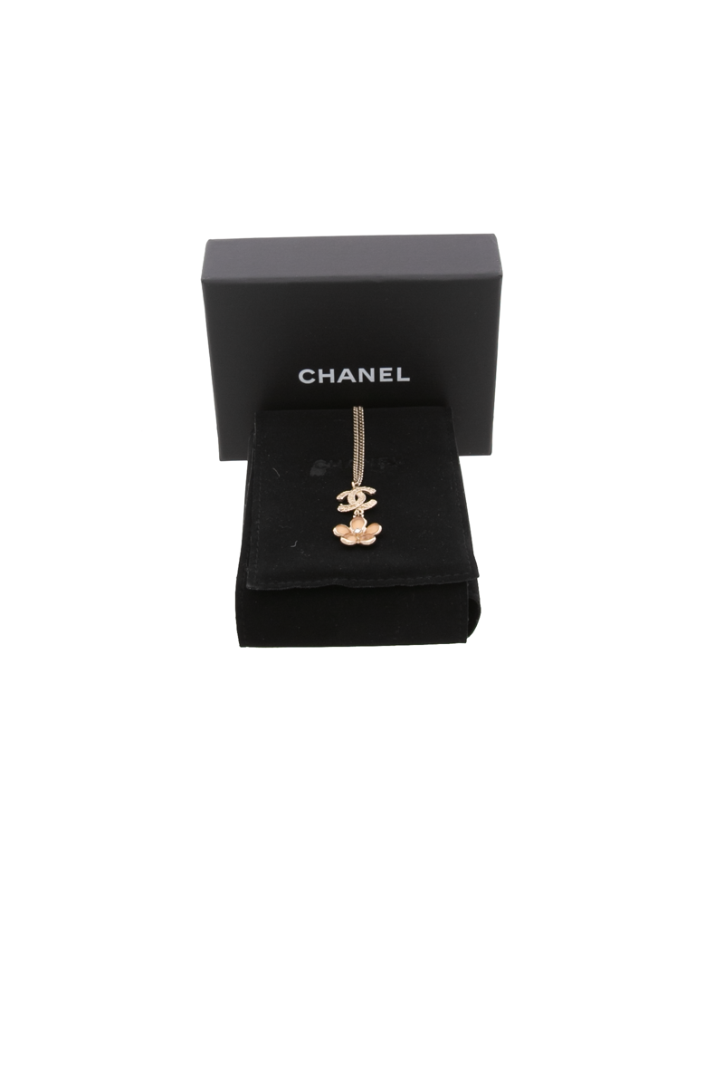 Coco Flower Drop Necklace