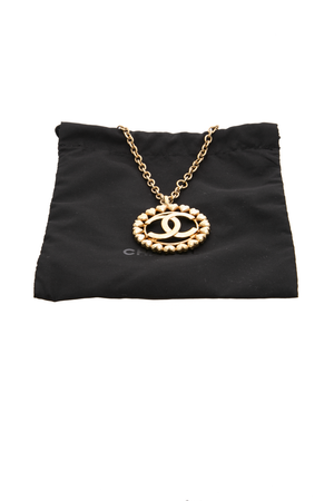 CC Heart Pendant Necklace