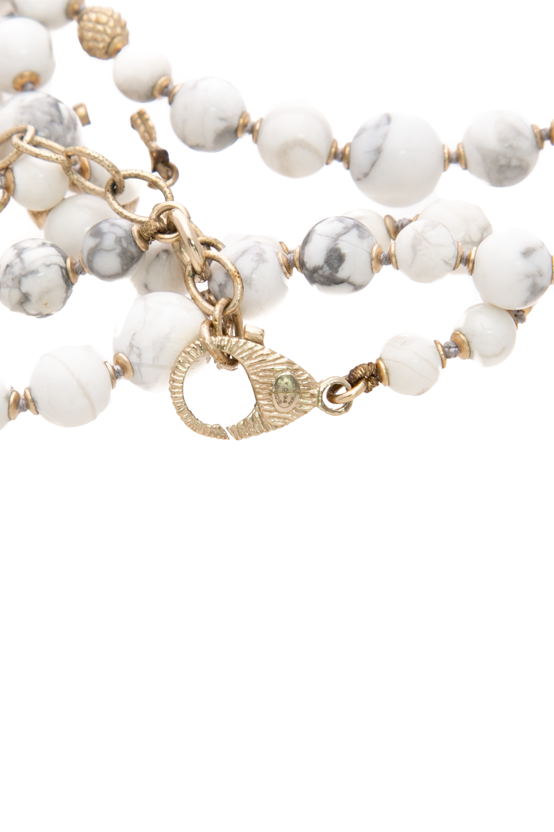 CC Marble Bead Necklace