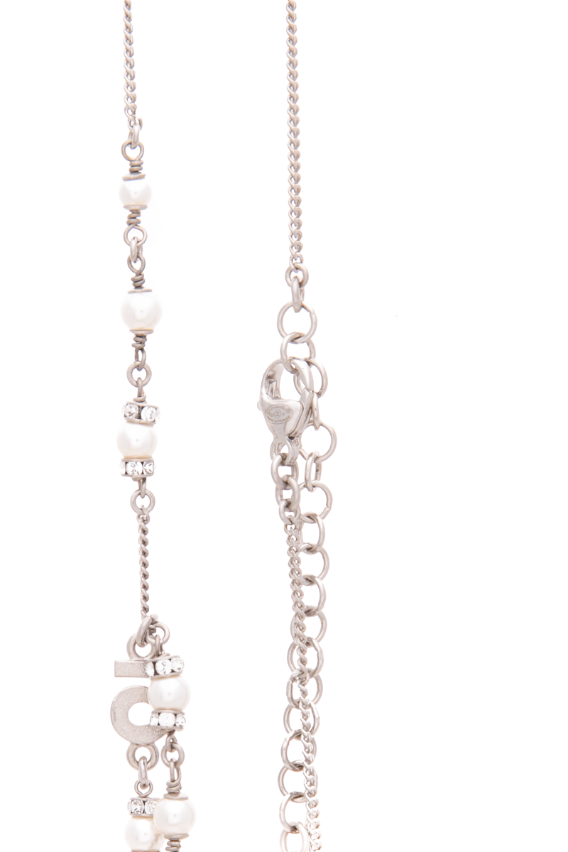 CC Crystal Drop Necklace