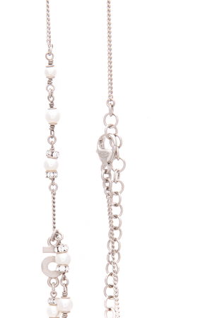 CC Crystal Drop Necklace
