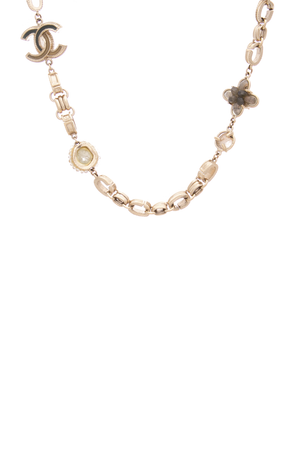 CC Flower Choker Necklace