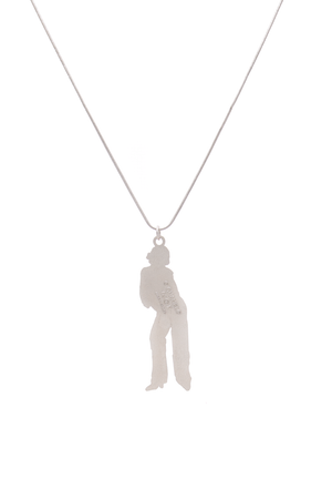 Vintage Mademoiselle Figurine Necklace