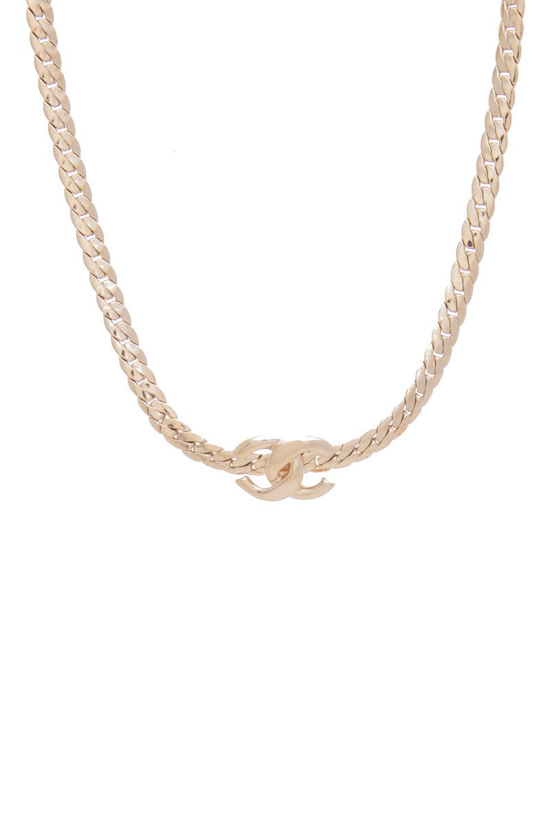 Chanel-CC-Chain-Choker-Necklace-300495