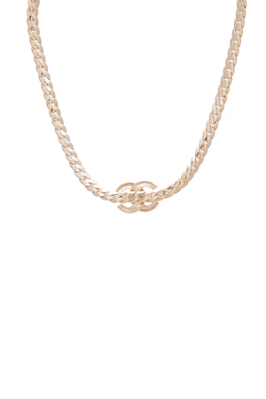 CC Chain Choker Necklace