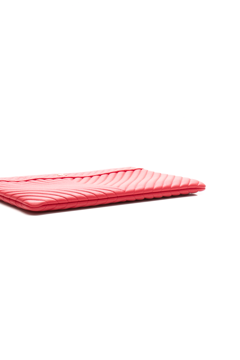 Large Chevron CC O-Case Zip Pouch