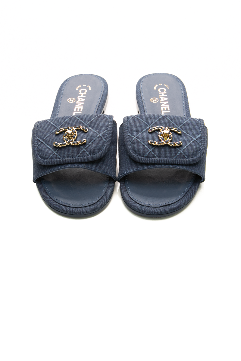 Turnlock Mules - Size 38