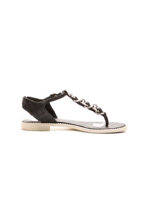 Interlocking CC Thong Sandals - Size 38