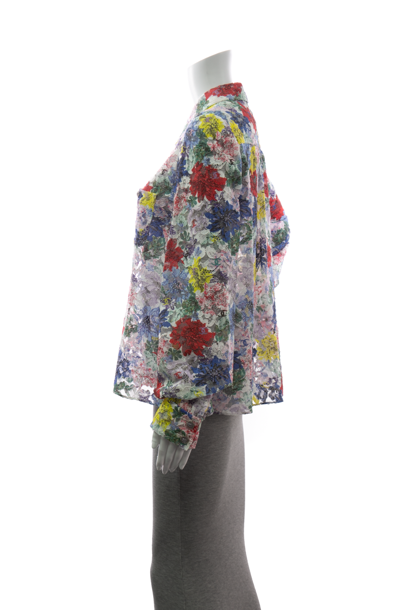 Chanel-Floral-Lace-Long-Sleeve-Button- Up-Blouse-Size-42-296114