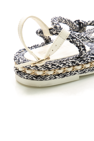 CC Chain Rope Dad Sandals - Size 36