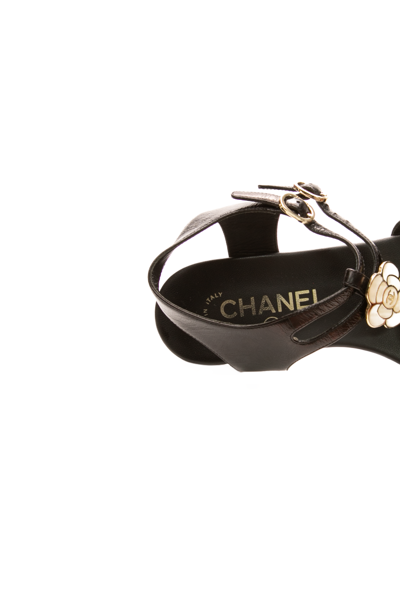 Camellia Thong Flat Sandals - Size 35.5