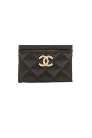 Chanel Studded CC Card Holder - Couture USA