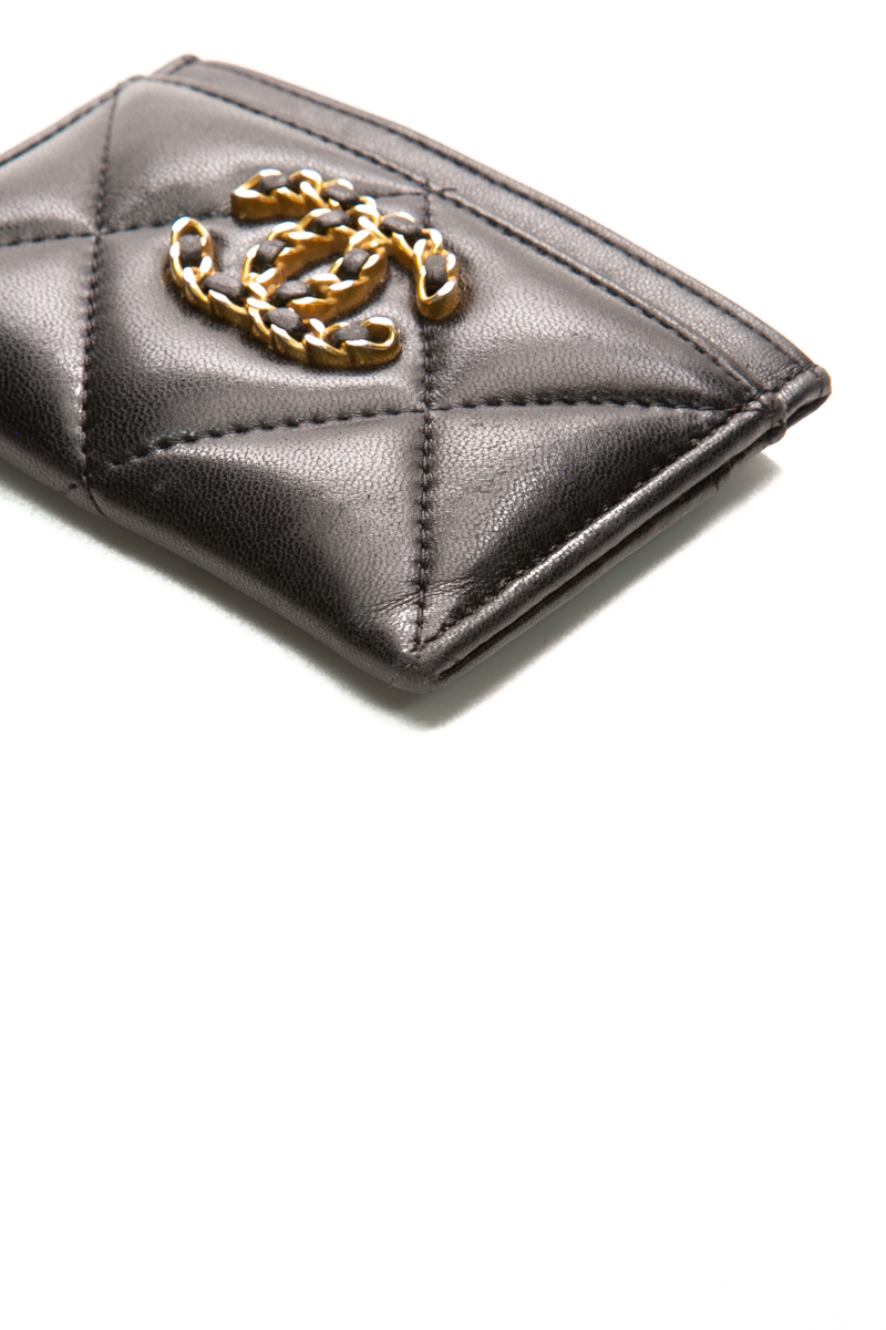 Chanel 19 Card Holder