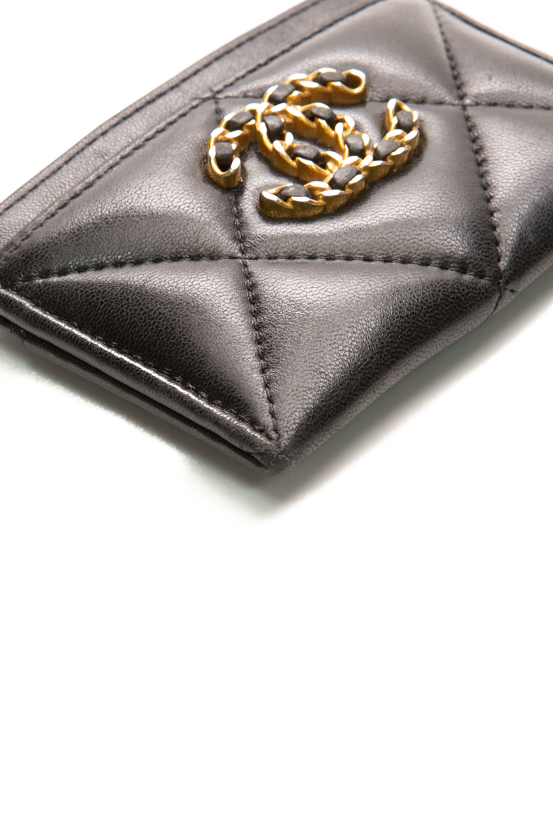 Chanel 19 Card Holder