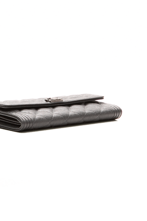 L Gusset Flap Wallet